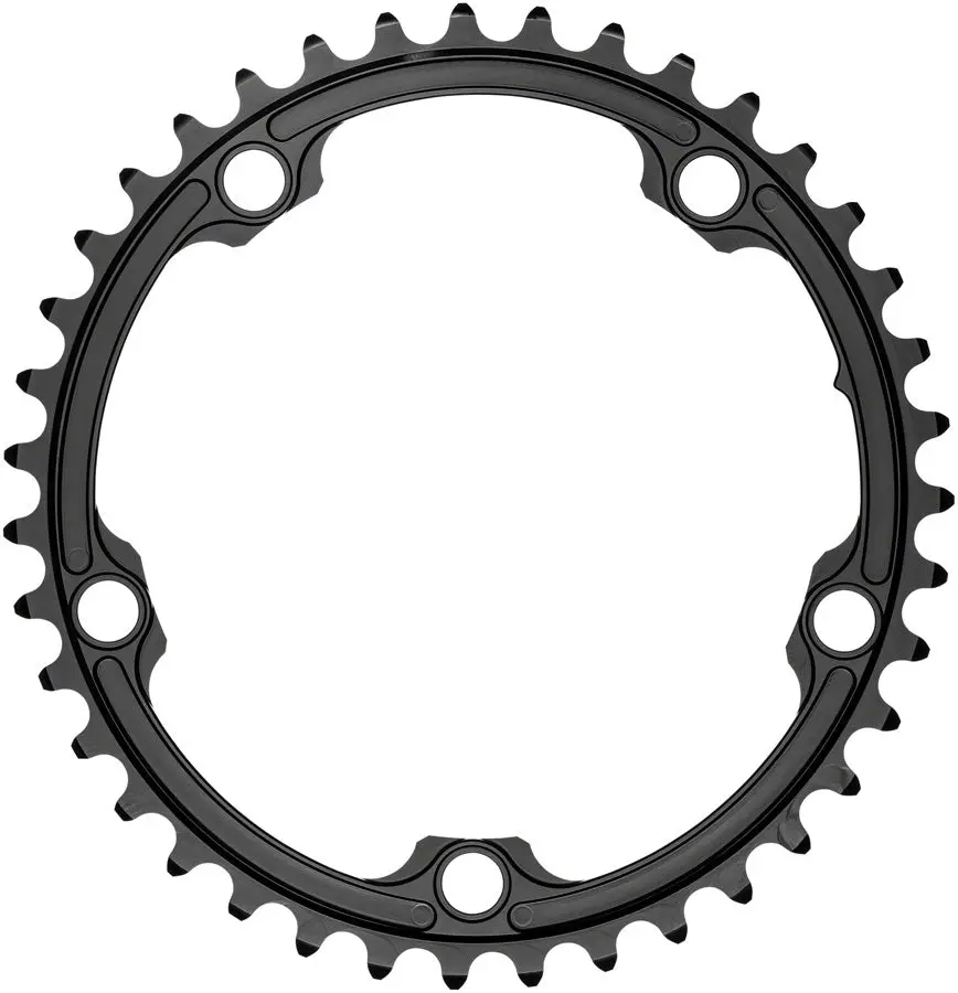 Absoluteblack Premium Oval 130 Bcd 5-Bolt Road Chainring 1