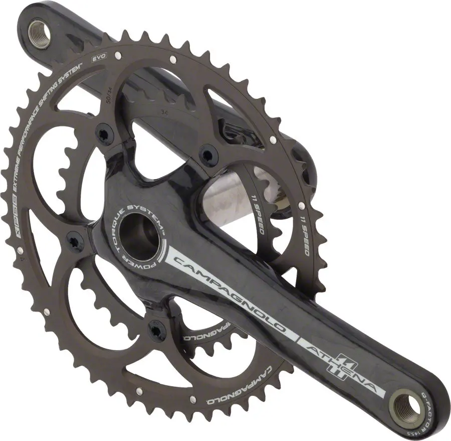 Campagnolo Athena Carbon Crankset for Road Bikes