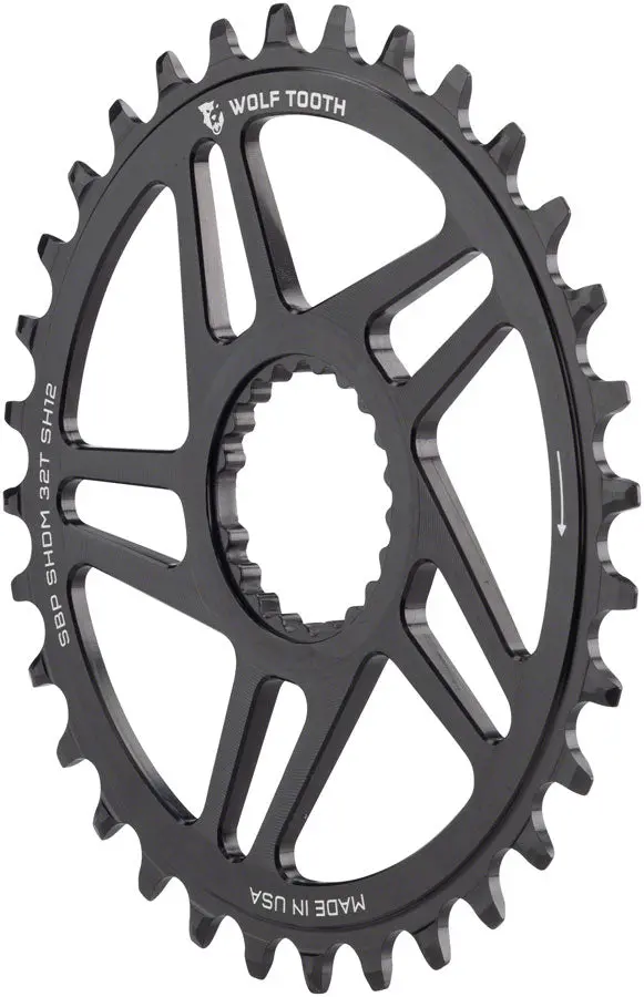 Wolf Tooth Shimano Hyperglide+ Direct Mount Chainrings 3