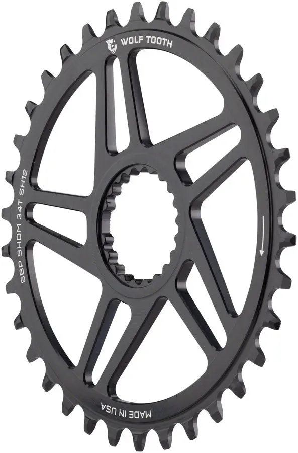 Wolf Tooth Shimano Hyperglide+ Direct Mount Chainrings 4
