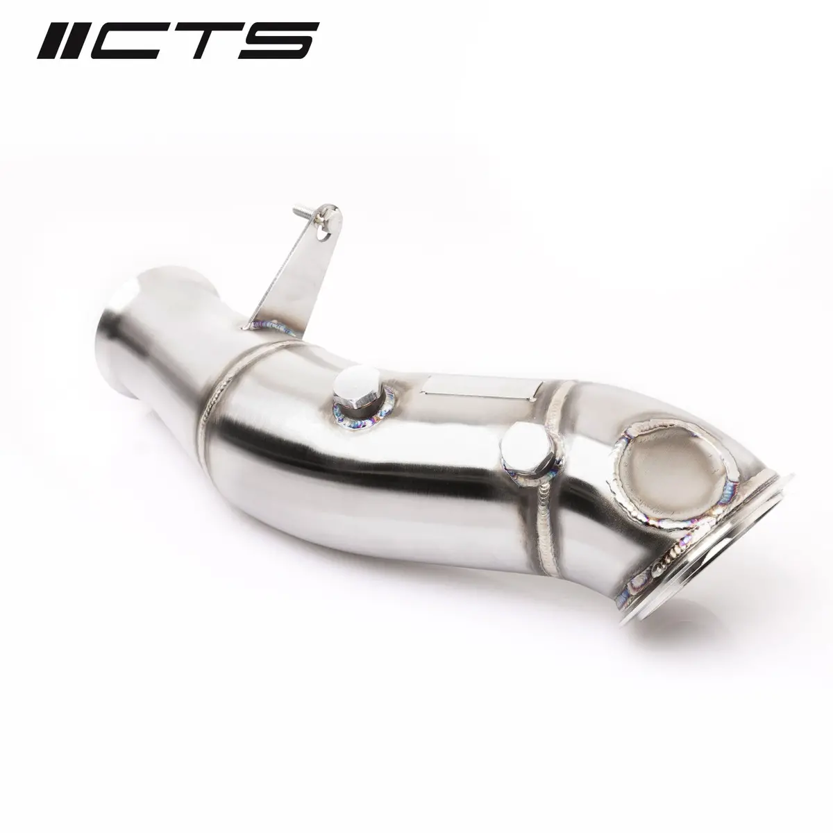 Cts Turbo 4" Electric Wastegate High Flow Cat Downpipe (Bmw N55) 1