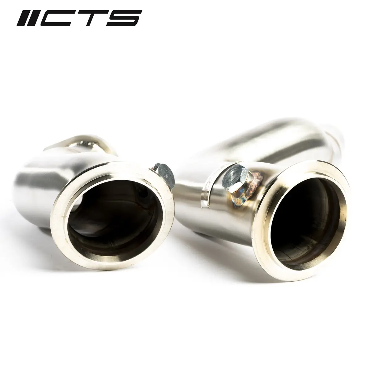 Cts Turbo 3" Stainless Steel Downpipes (Bmw S55) 2