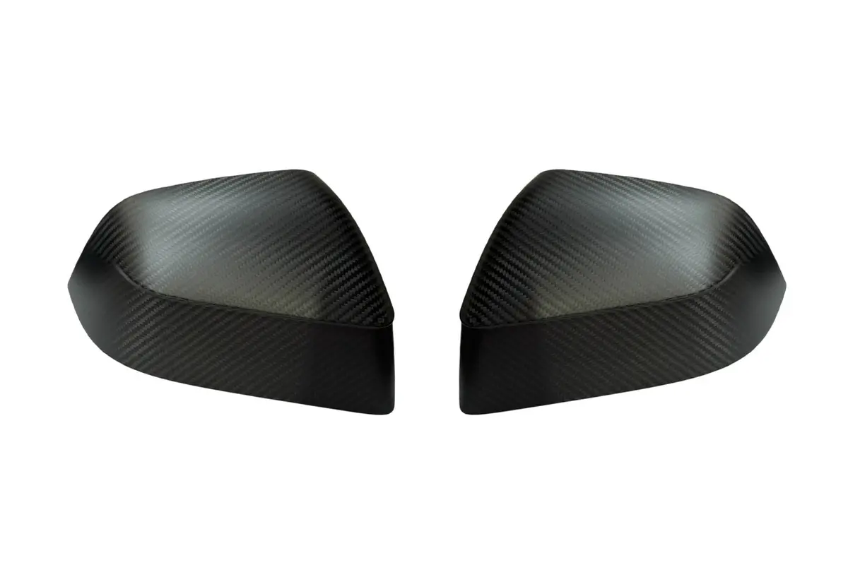 Tesla Model Y Juniper Precision Carbon Fiber Side Mirror Caps (Set Of 2 Covers) 2
