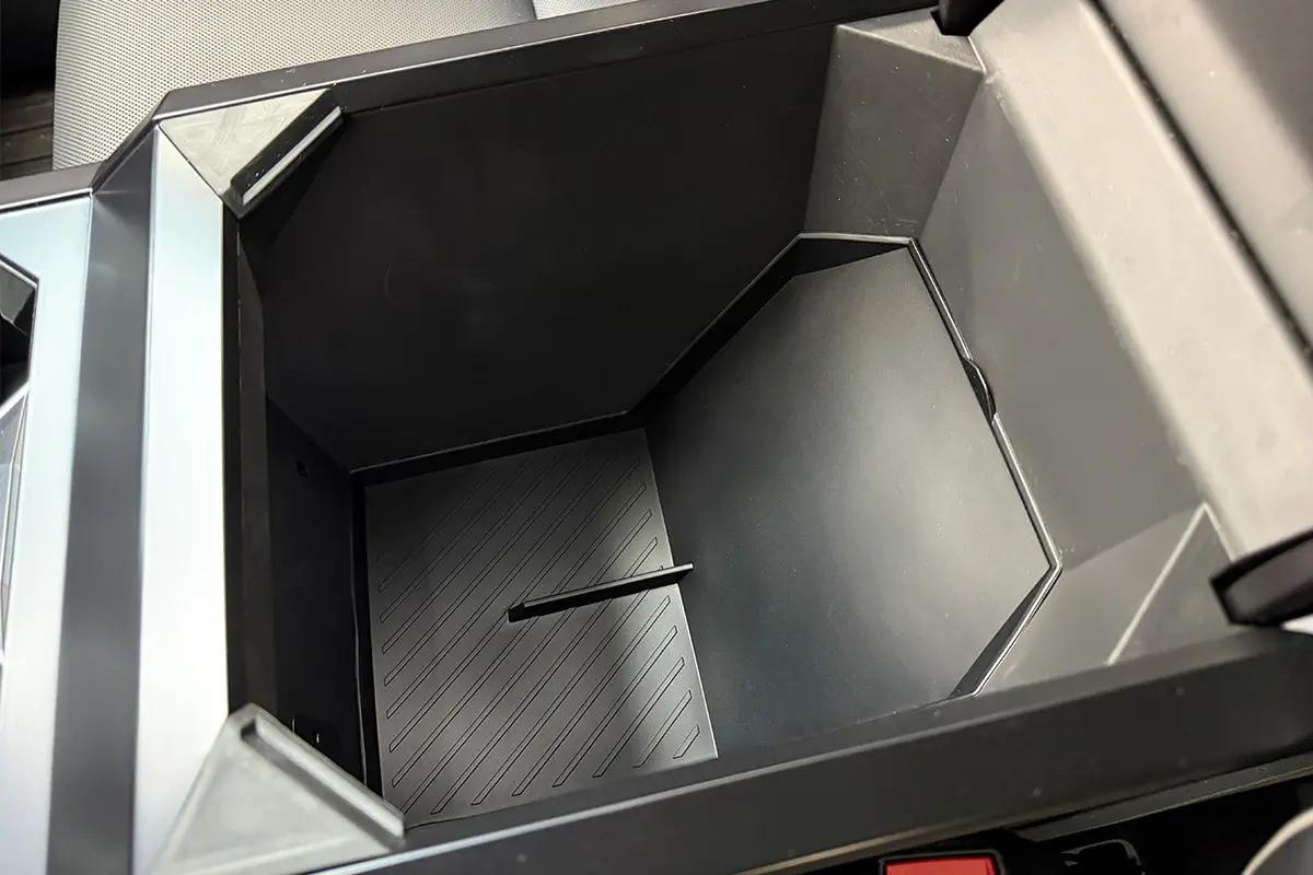 Tesla Cybertruck Precision Fitment Center Console Inner Protective Liner Mat 1