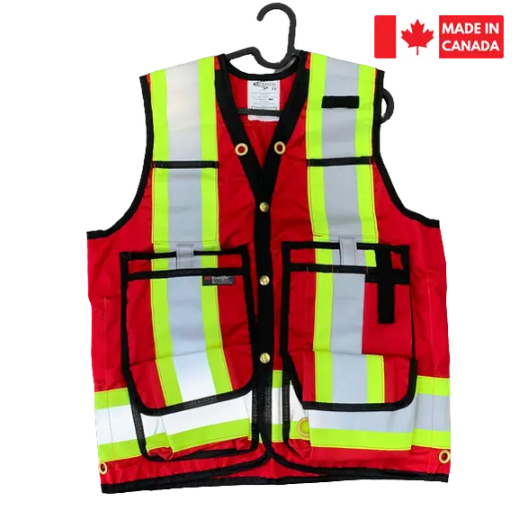 S-Tech Red Cruiser Vest 1