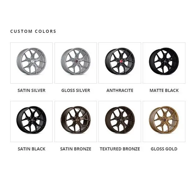 Vossen Hybrid Forged Hf-5 Wheels 3