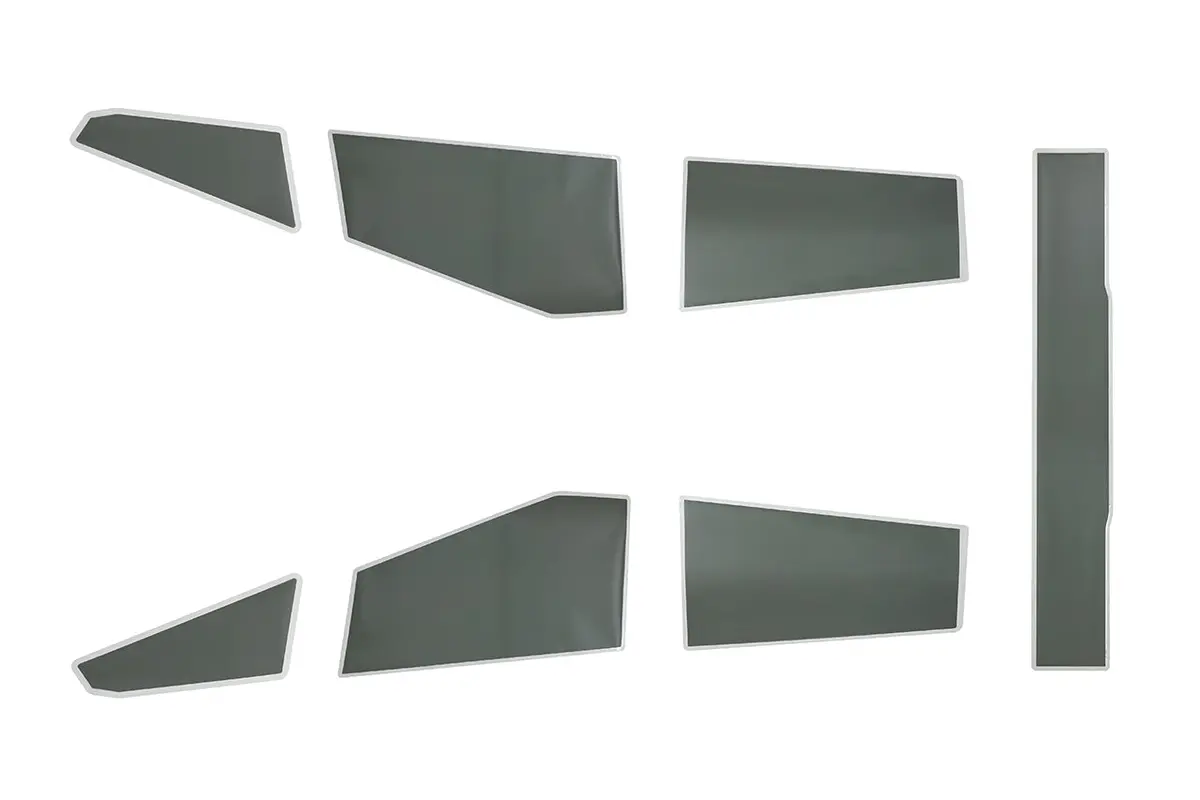 Cybertruck Tint Panels 1