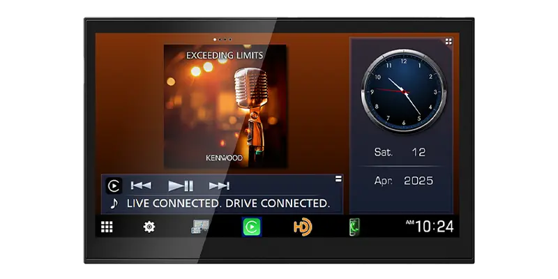 Kenwood Excelon Dax800xr 8" Direct Replacement Digital Multimedia Receiver 1