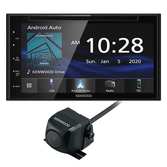 Kenwood Ddx57s + Cmos-230 Backup Camera Bundle 1