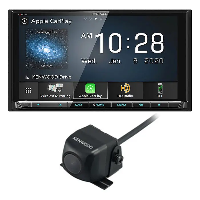 Kenwood Ddx9907xr + Cmos-230 Backup Camera Bundle 1