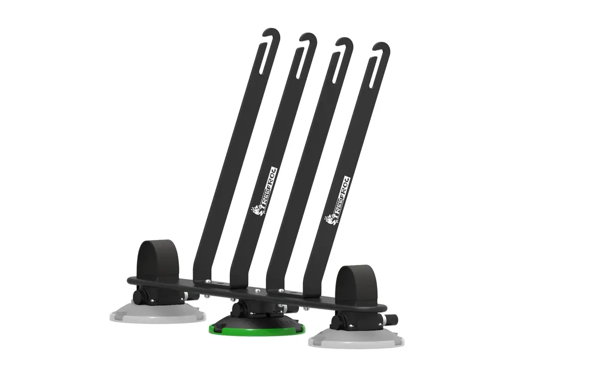 Treefrog L2 Tesla Vacuum Cup Quick Mount Front Wheel Holder For The Elite 2 & Pro 2 Bike Racks 1