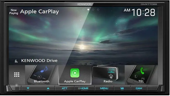Kenwood Dmx7706s 6.95" Apple Car Play And Android Auto Multimedia Receiver 1
