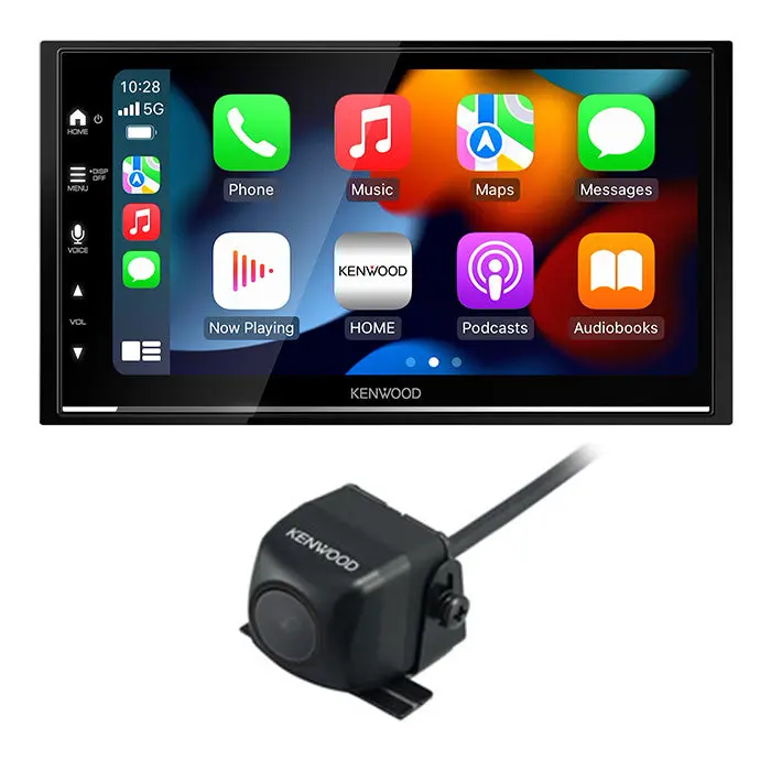 Kenwood Dmx7709s Multimedia Receiver + Cmos-230 Backup Camera Bundle 1