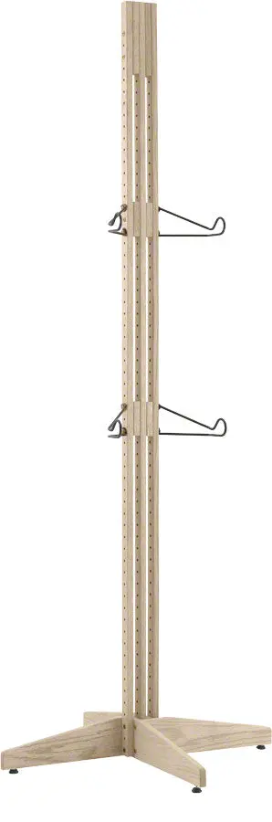 Gear Up Freestanding Oak Bike Storage 2