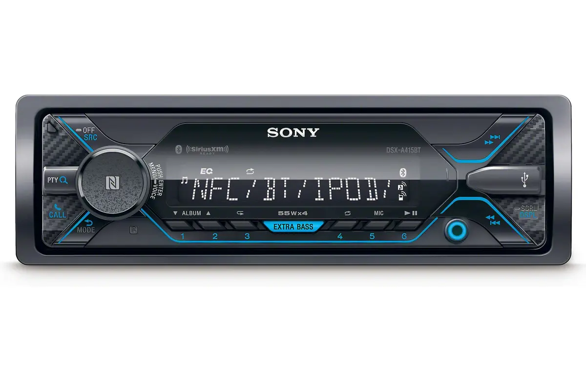 Sony Dsx-A415bt 1-Din Digital Media Receiver 1