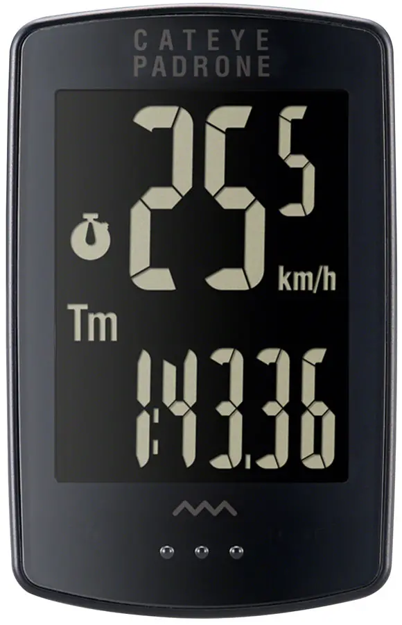 Cateye Padrone Stealth Wireless Bike Computer 1