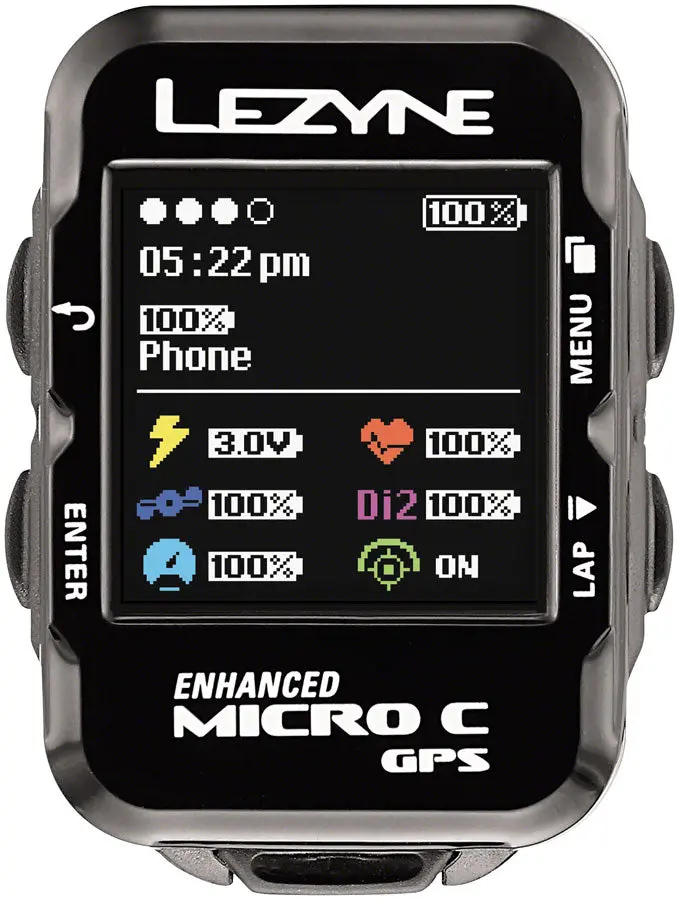 Lezyne Micro Gps Color Bike Computer 1