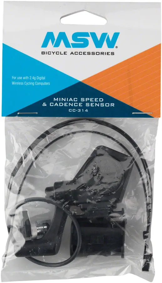 Msw Miniac Double Wireless Speed/Cadence Sensor (Cc-314) 2