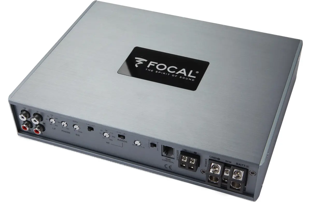 Focal Fdp1.900 Mono Amplifier  — 850 Watts Rms X 1 At 2 Ohms 1
