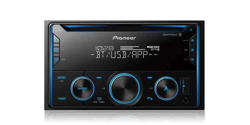 Pioneer Fh-S52bt 2-Din In-Dash Cd Car Stereo Receiver 1