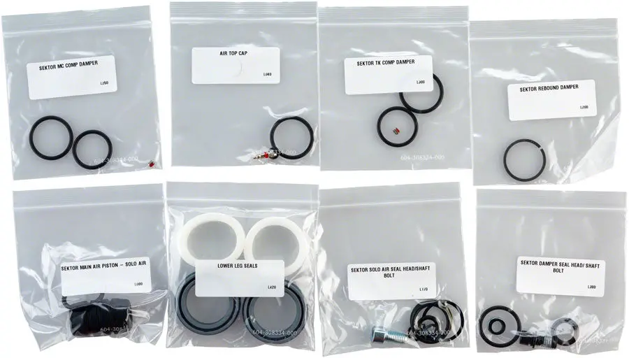 Rockshox Sektor Solo Air Assembly 1