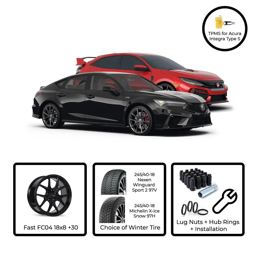 Honda Civic Type R & Acura Integra Type S 18" Winter Package 1