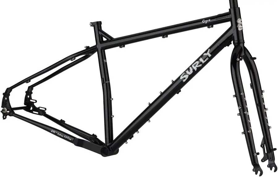 Surly Ogre Disc Only Frameset - Black 2