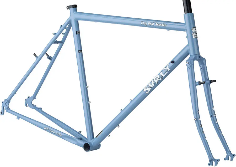 Surly Long Haul Trucker 700C Frameset - Blue Suit Of Leisure 3