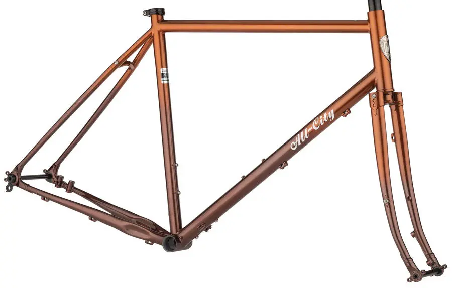 All-City Gorilla Monsoon Frameset - Root Beer Keg 1