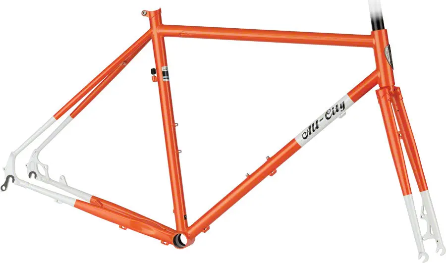 All-City Macho Man Disc Orange/White 1