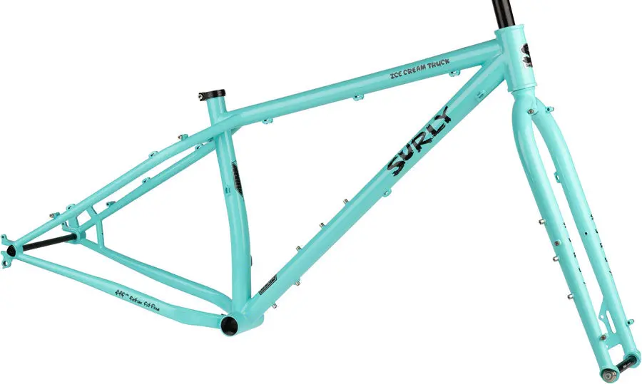 Surly Ice Cream Truck Frameset - Safety Mask Blue 1
