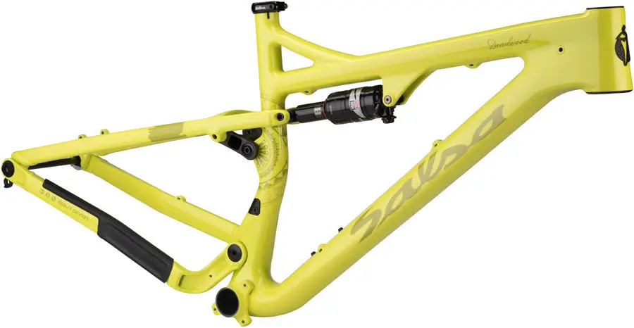 Salsa Deadwood Sus Carbon 29+ Frame Lime Green 1