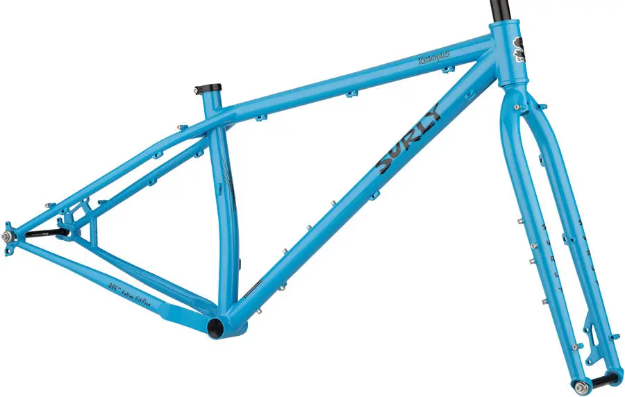 Surly Krampus Frameset - Tangled Up In Blue 2