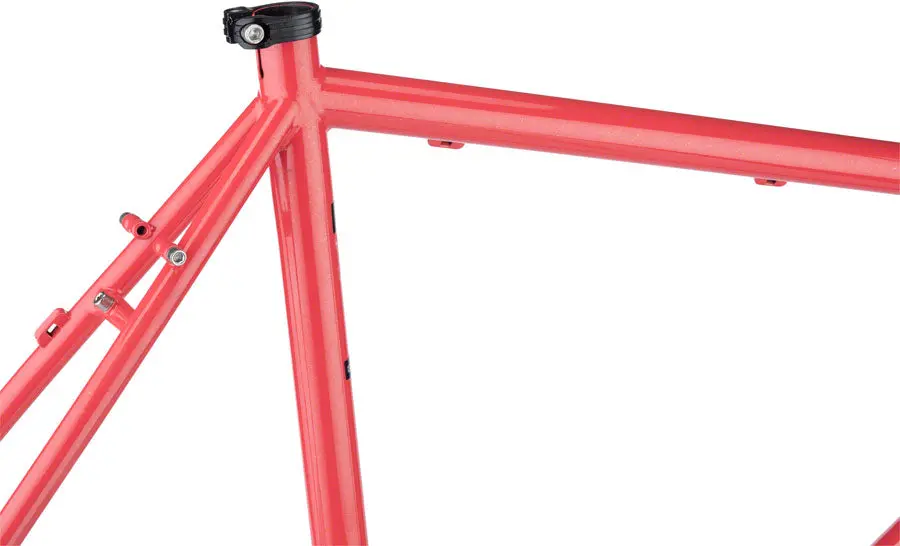 Surly Straggler 700C Frameset - Salmon Candy Red 5