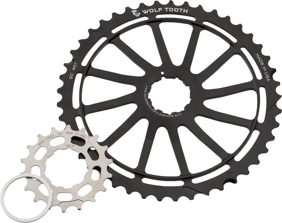 Wolf Tooth Gc45 + 18T Cog Bundle 5
