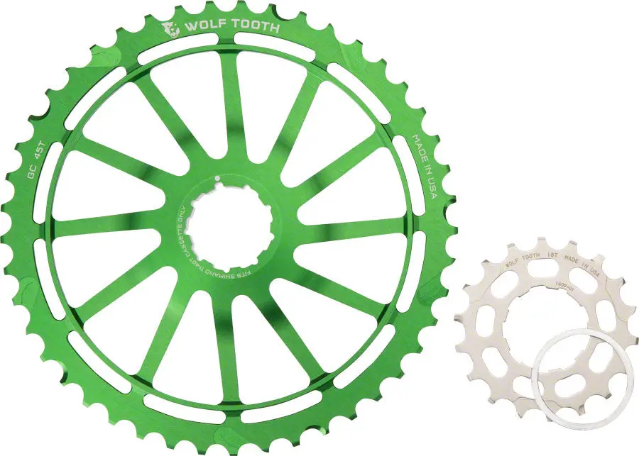 Wolf Tooth Gc45 + 18T Cog Bundle 3