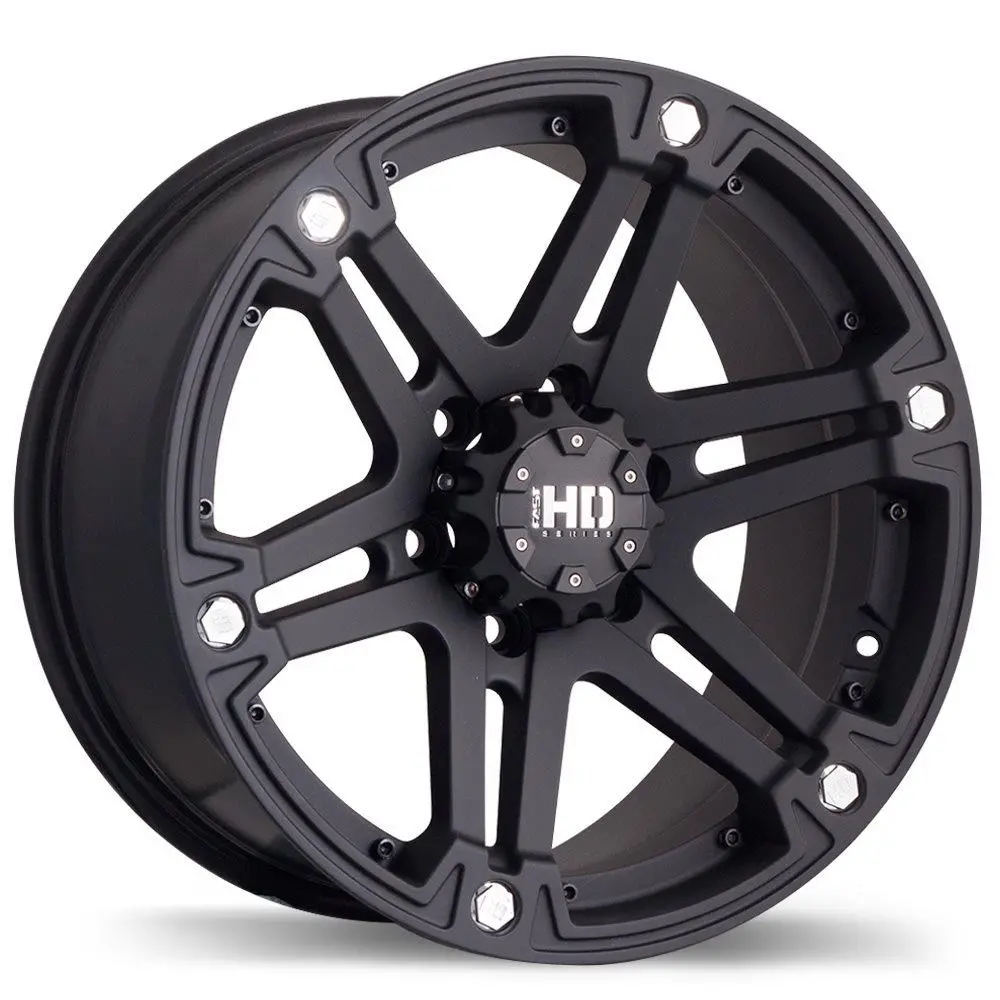Fast Hd Reactor Suv Matte Black Wheels 1