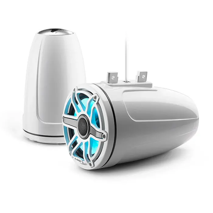 Jl Audio M6-770Etxv3-Gw-S-Gwgw-I 7.7" 2-Way Marine Wakeboard Tower Speakers 1