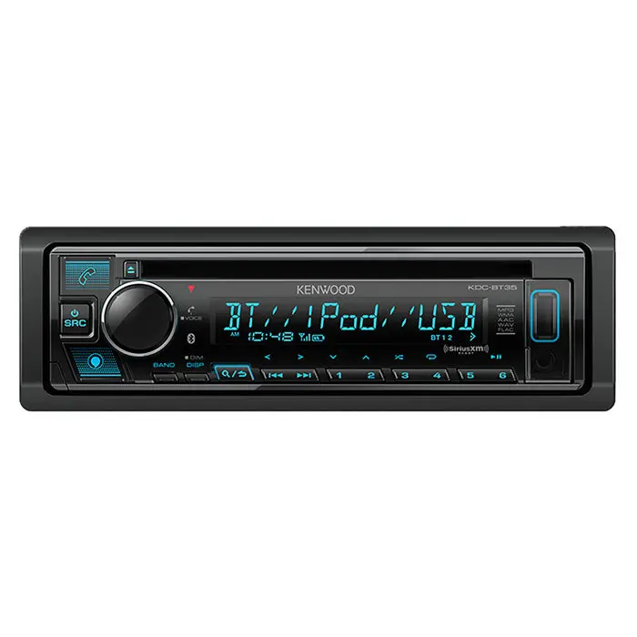 Kenwood Kdc-Bt35 1-Din Cd Car Stereo Receiver 1