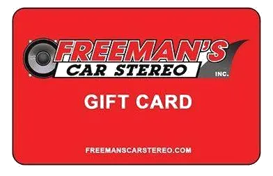 Freeman's Car Stereo E-Gift Card 2