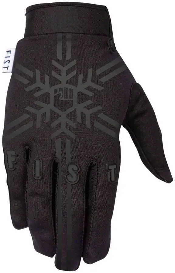 Fist Handwear Black Snowflake Frosty Fingers Glove 1