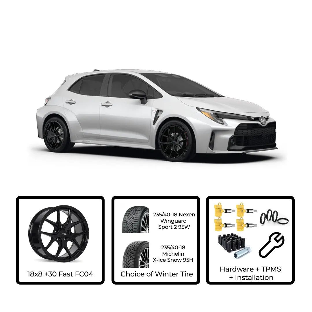 Toyota Gr Corolla 18" Winter Package 1
