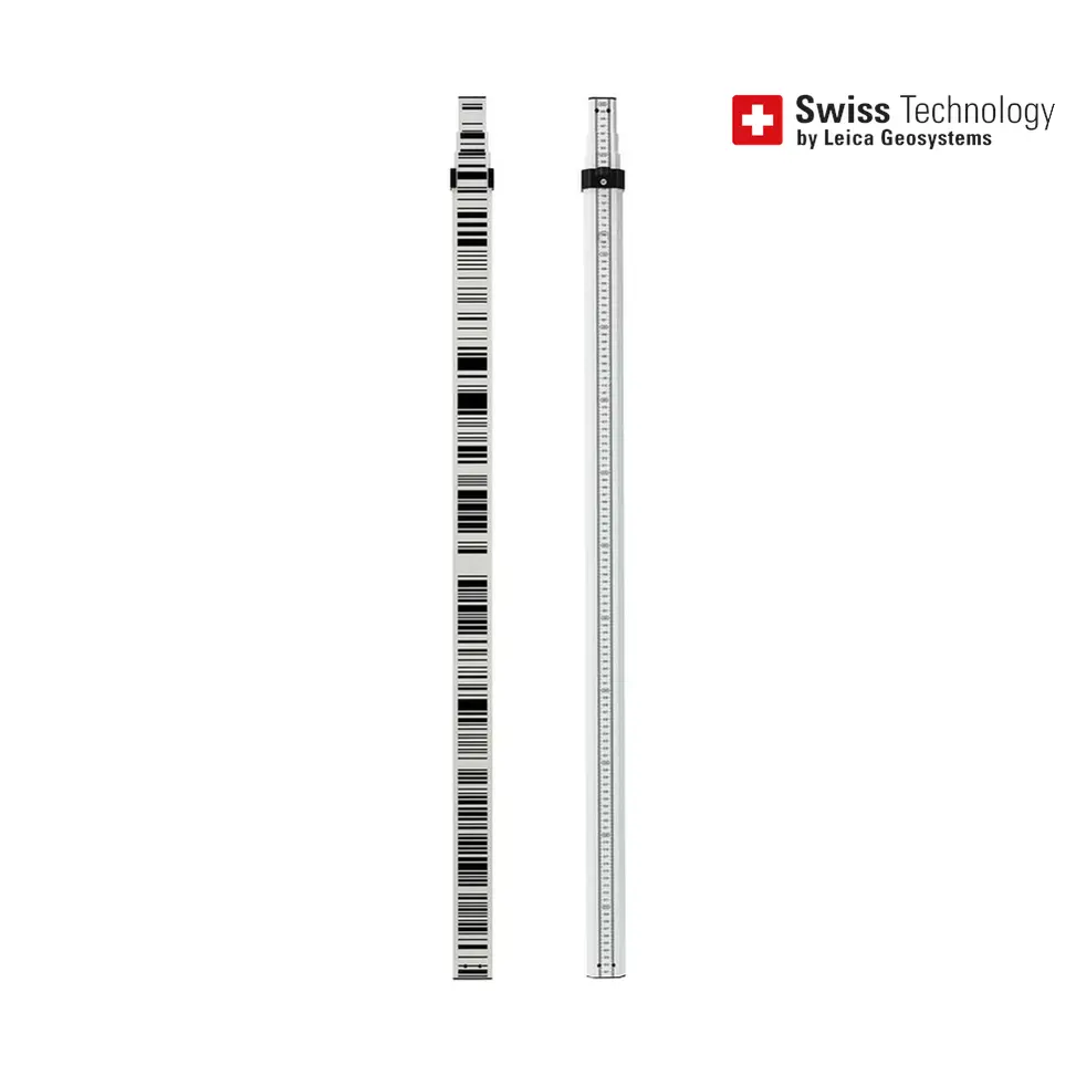 Gtl4m Telescopic Staff, 4M, Fibreglass 1