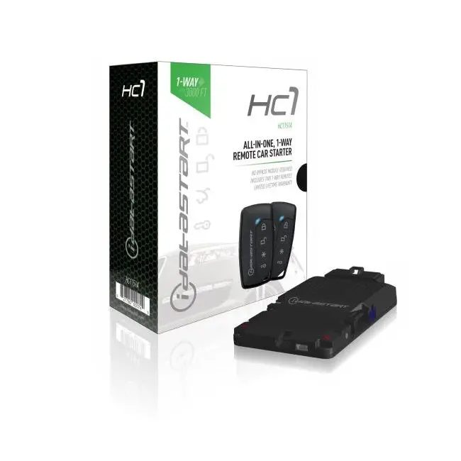 Idatastart Hc1151a All-In-One 1-Way Remote Starter Kit 1