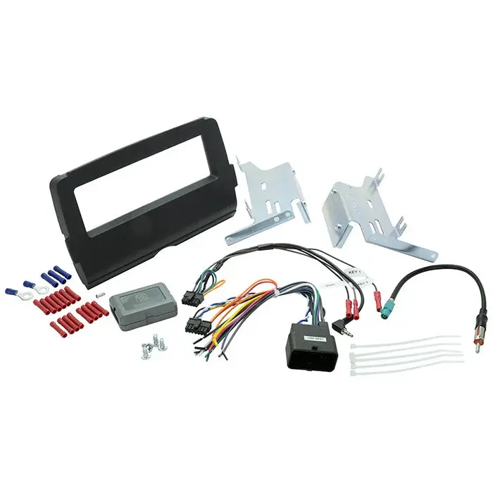 Scosche Hd14ubn 2014-Up Harley Davidson Bat Wing 1-Din Dash Kit 1
