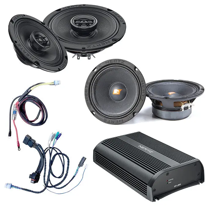 Hertz Hsp2 Harley Davidson Motorcycle Sound Kit 1