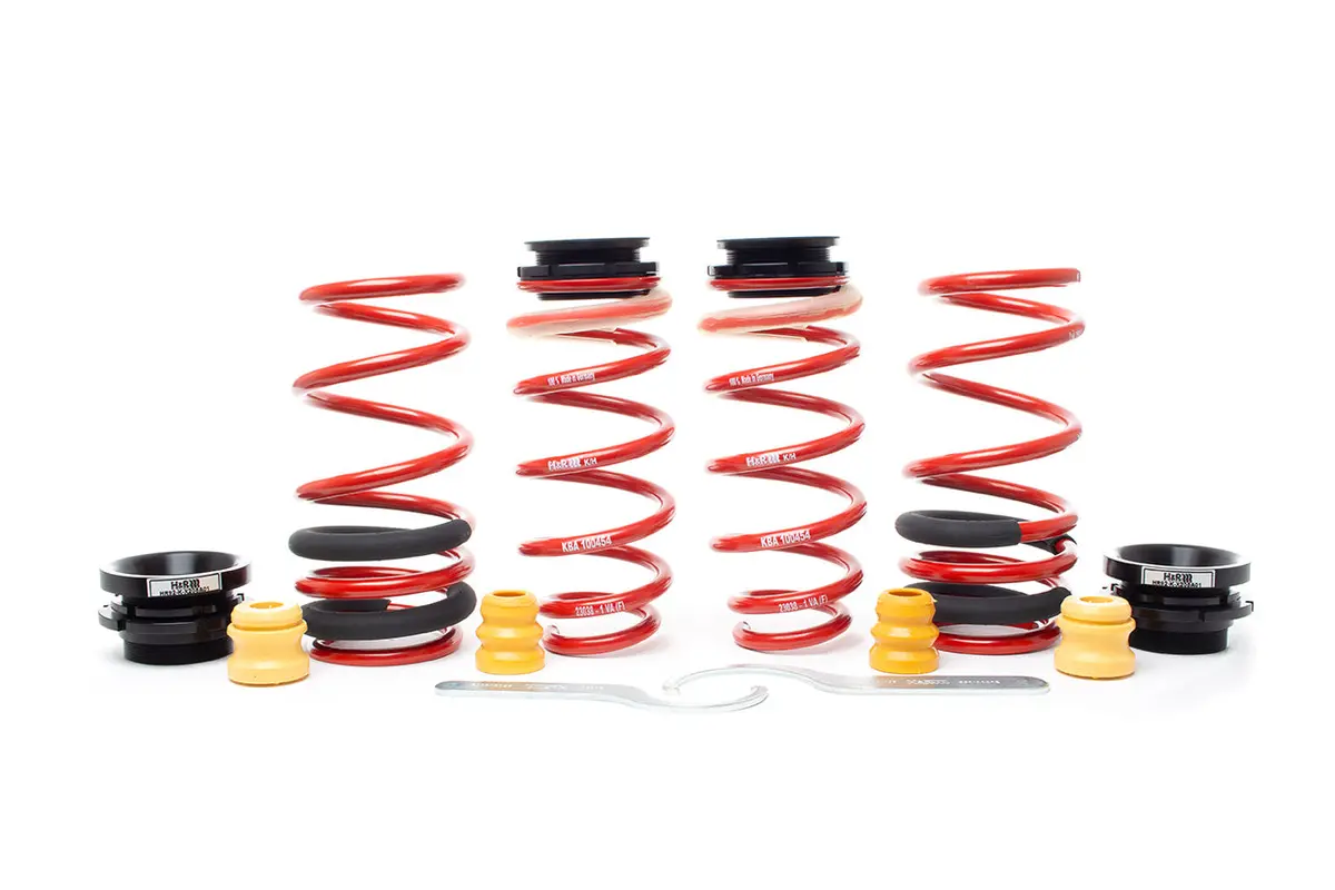 Tesla Model 3 Adjustable Height Suspension Lowering Spring Package 1
