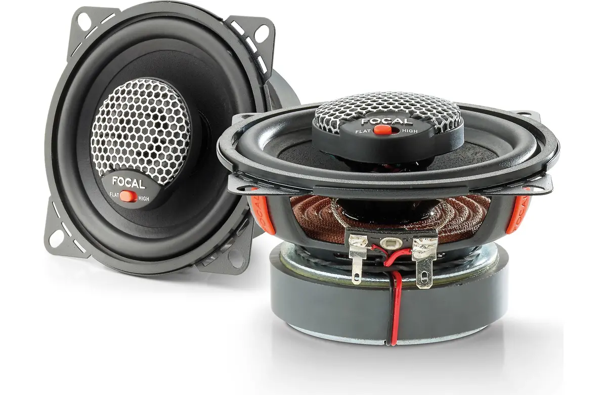 Focal Icu100 Universal Integration Series 4" 2-Way Car Speakers 1