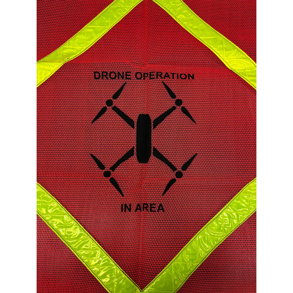 S-Tech Mesh Uav Safety Flag 1