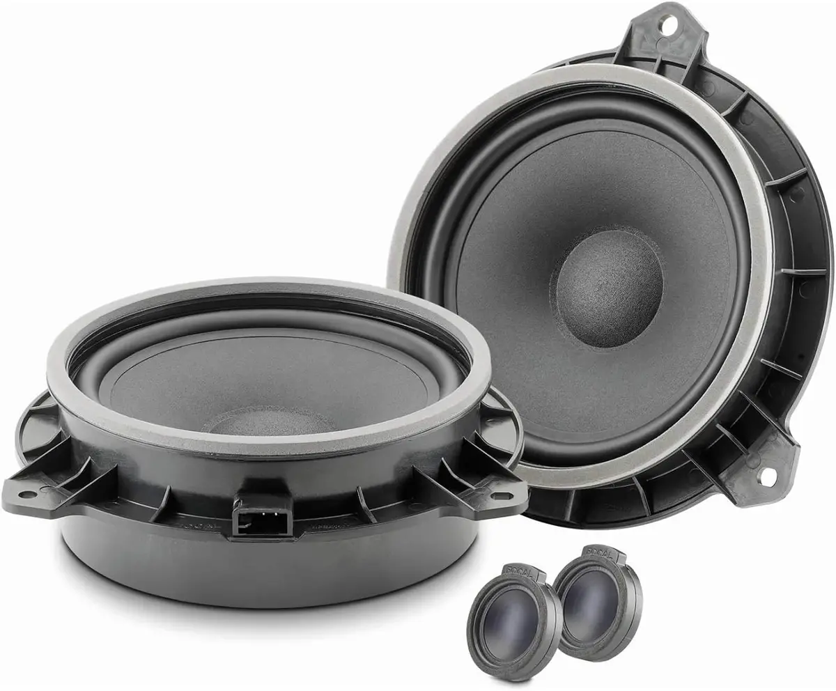 Focal Istoy165 Integration Series 2-Way 6.5" Component Speaker Kit For Toyota 1